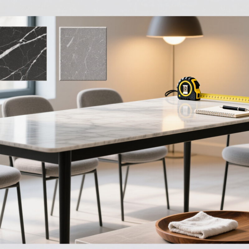 How to Choose a Marble Top Table in 2026?