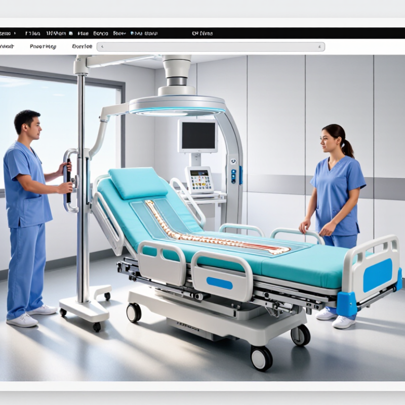China Best Medical Bed with X Ray Holder?