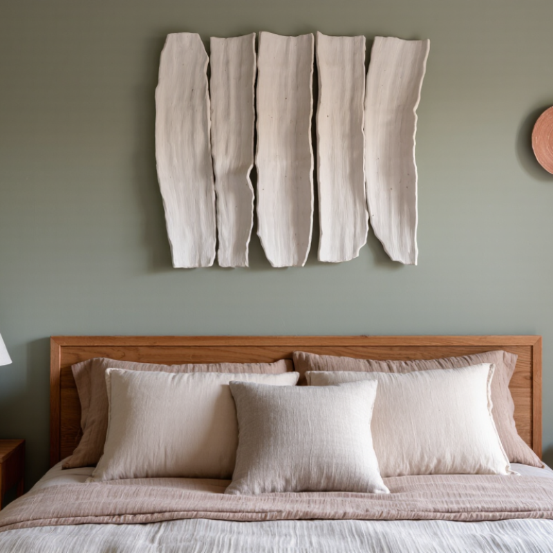 How to Incorporate Ceramic Wall Art in a Bedroom?