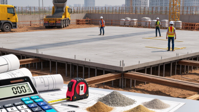 China Top Concrete Estimate Calculator for Global Buyers?