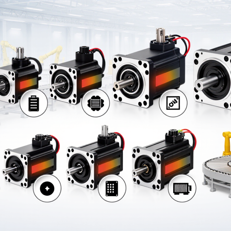 Top 10 Types of Servo Motors and How to Choose One?