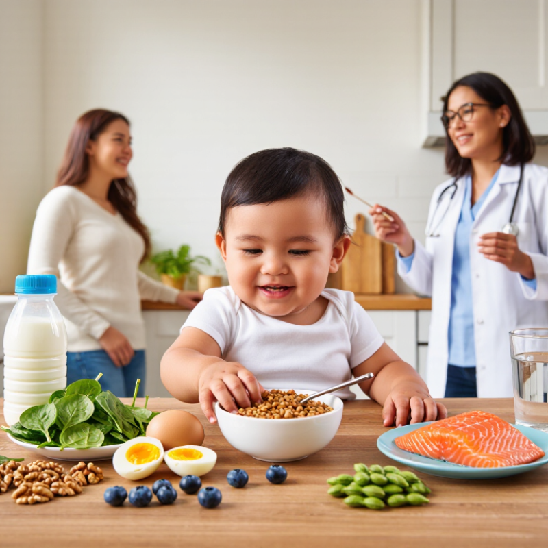 Por que nutrientes são nutritivos ao cérebro infantil?