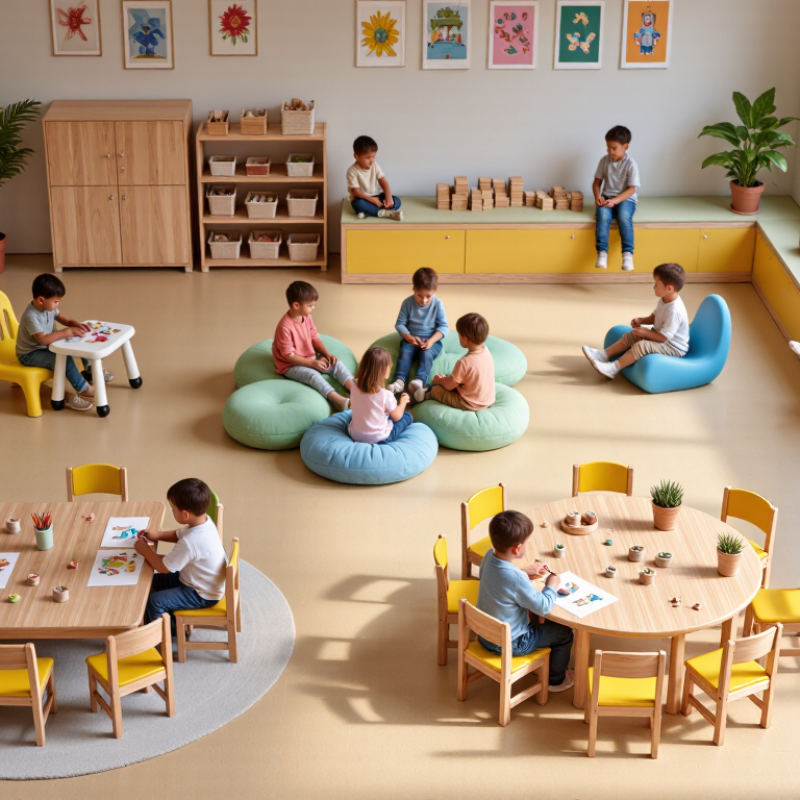 Top 10 Preschool Classroom Seating Options for Schools