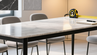 How to Choose a Marble Top Table in 2026?