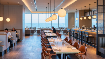 What Are the Top Restaurant Seating Furniture Types in 2026?