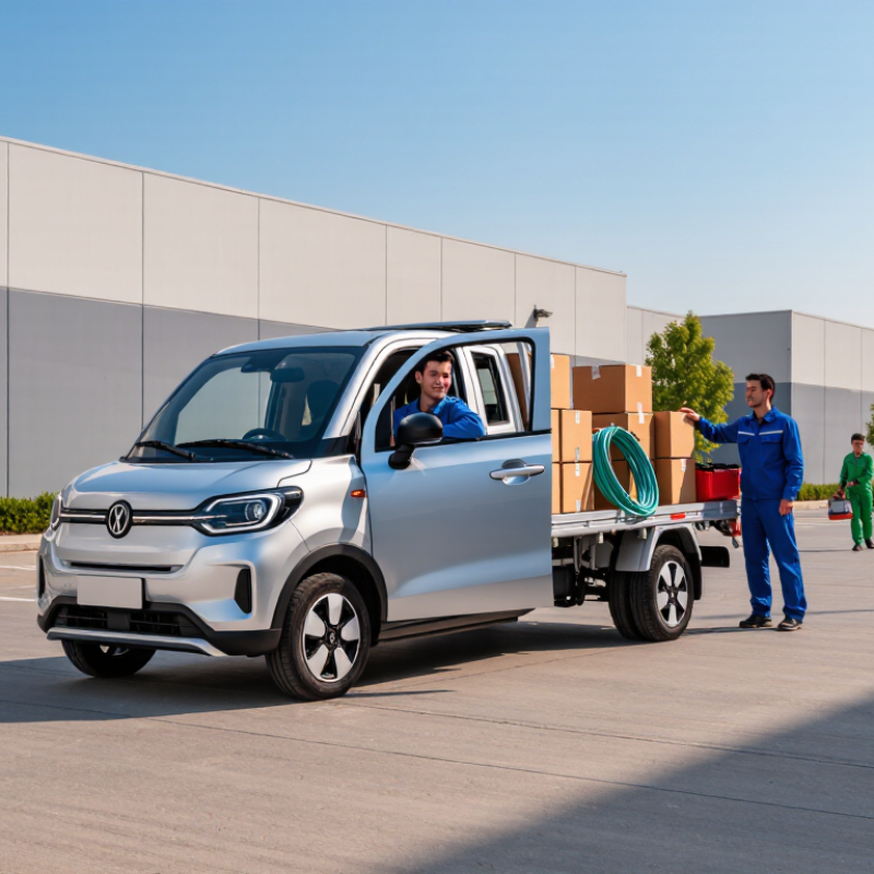 Why Choose a 2 Door Electric Truck for Your Business?