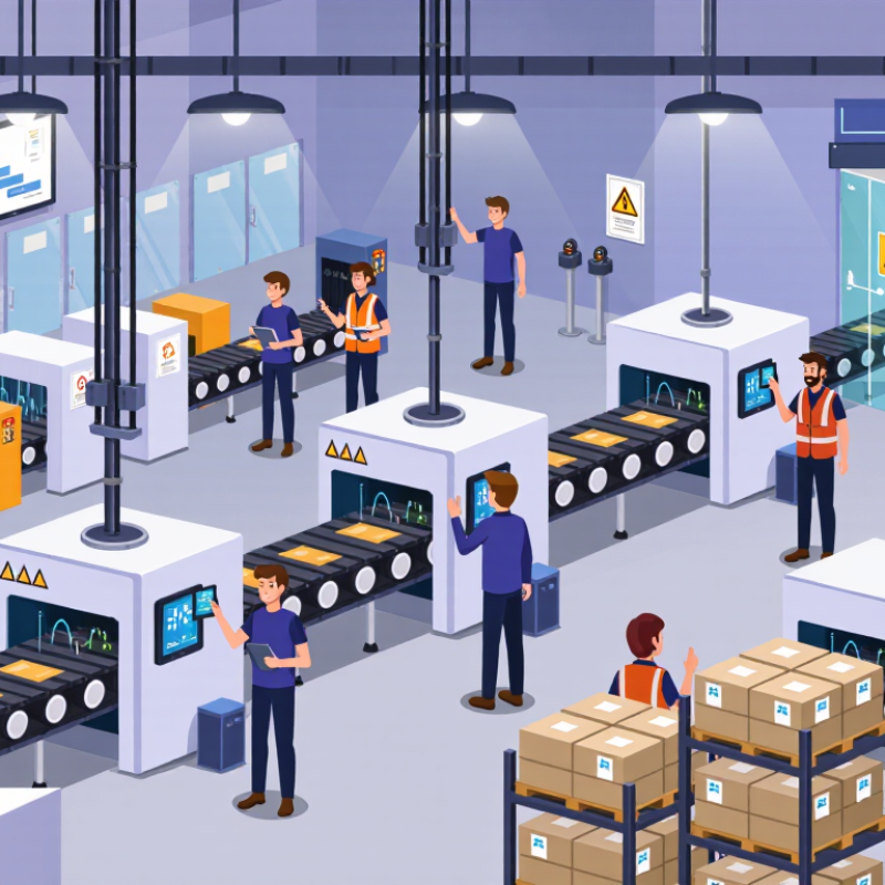 Como ocorre a transformação de muda digital nas fábricas?