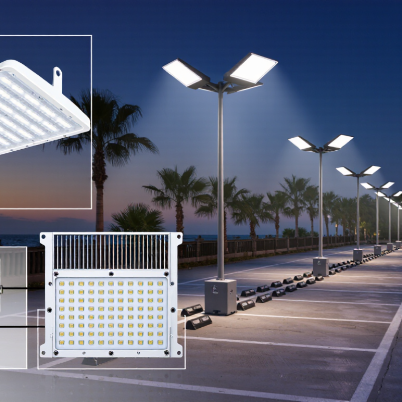Qual a vida útil das luzes LED externas comerciais em 2026?