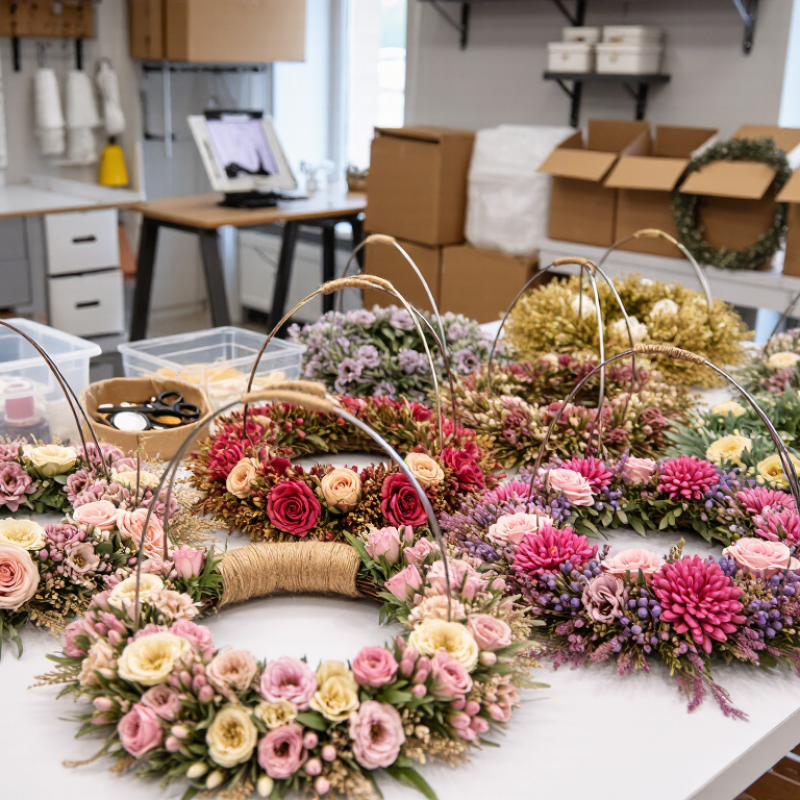 China Top Flower Wreath Suppliers Wholesale Guide
