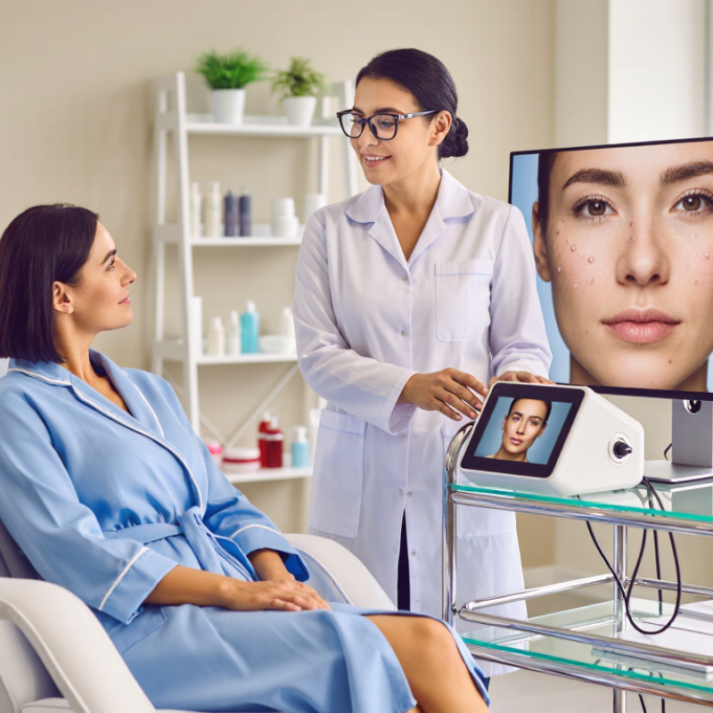 How to Explain Skin Analysis Reports to Salon Clients?