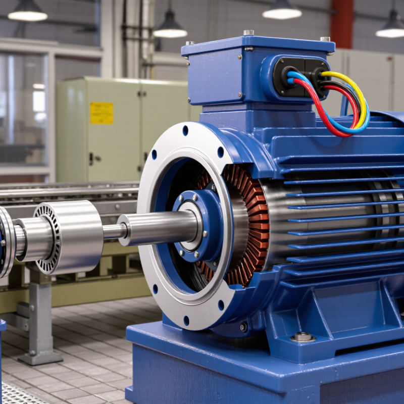 How Does an Industrial Electric Motor Work?