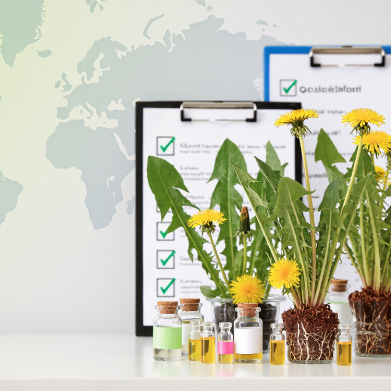 Top 10 Organic Dandelion Extract Suppliers for Global Buyers