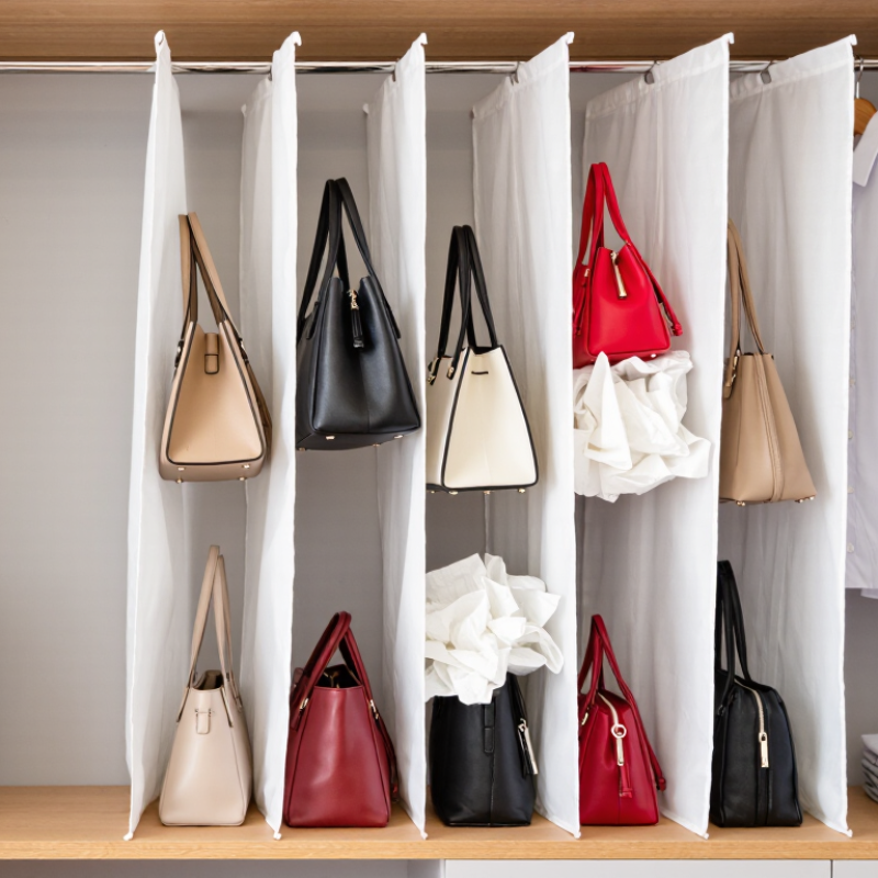 ¿Cómo almacenar bolsos de moda para evitar el moho?