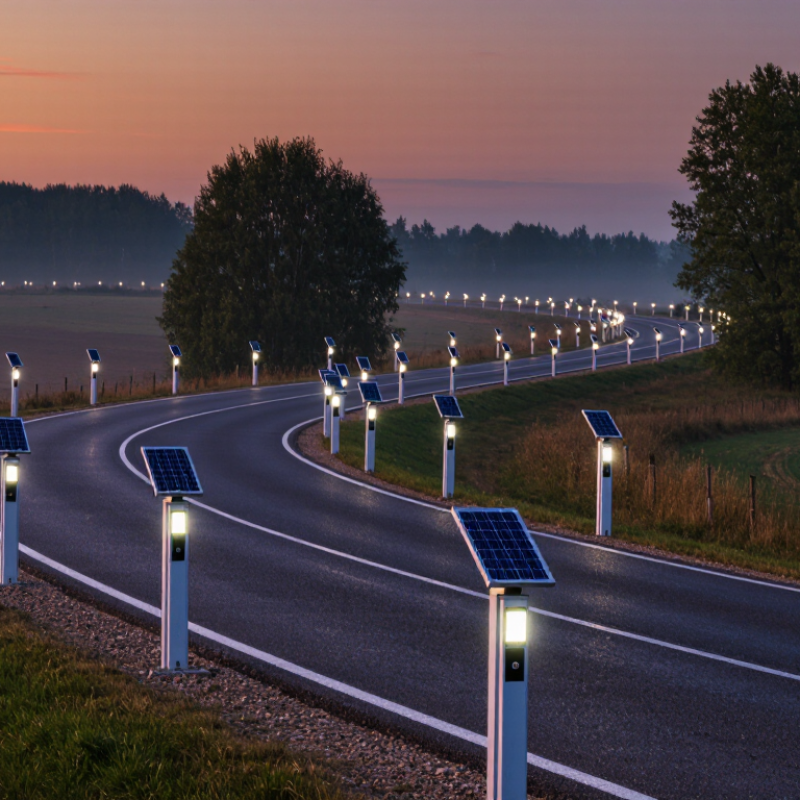 What Are Solar Delineator Posts and How Do They Work?