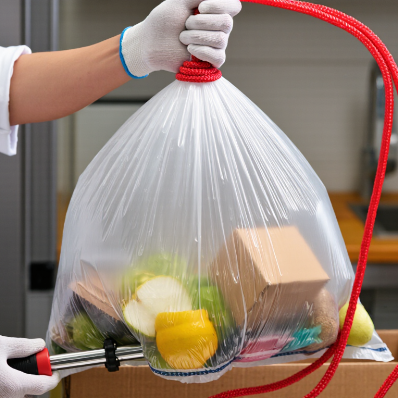 China Best No Tear Drawstring Garbage Bag Manufacturer?