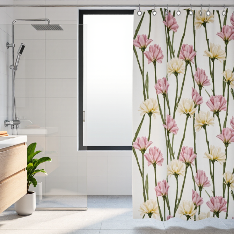Why Choose a Floral Shower Curtain for Modern Bathrooms?