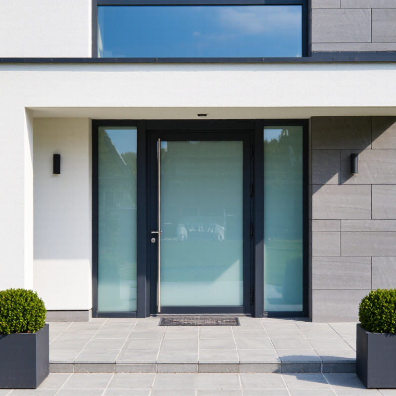 What Are Front Doors With Glass Called?