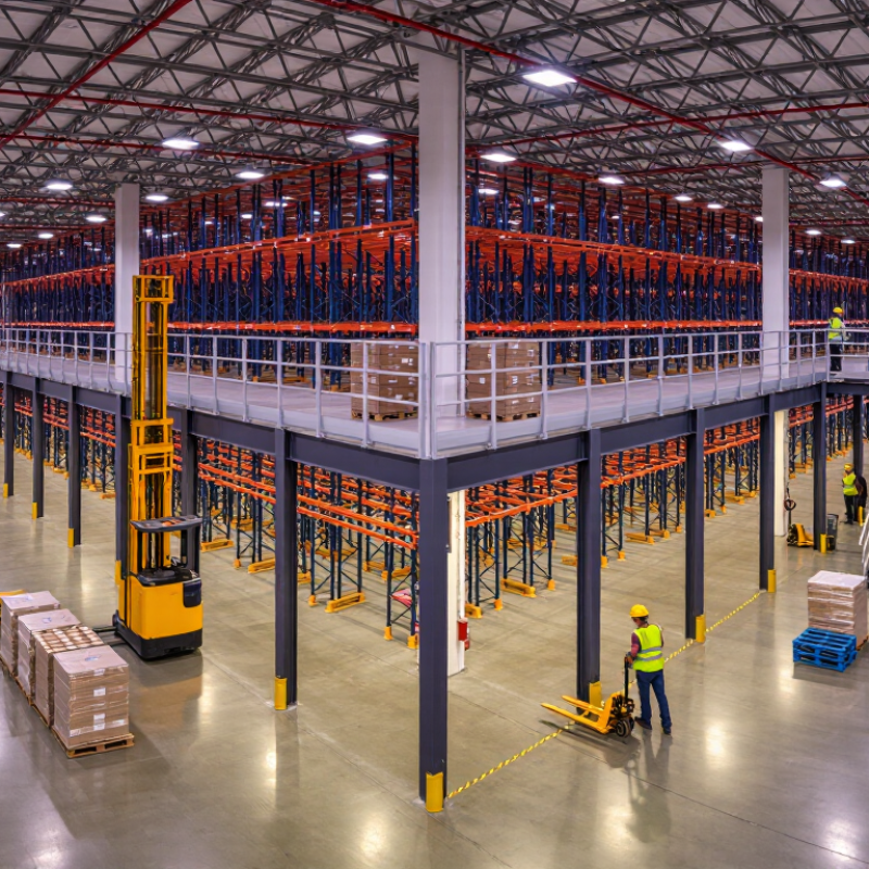 Why Choose an Upright Supported Mezzanine Floor Rack?