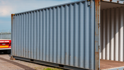 Top 10 Things to Know Before Buying a 20ft Storage Container