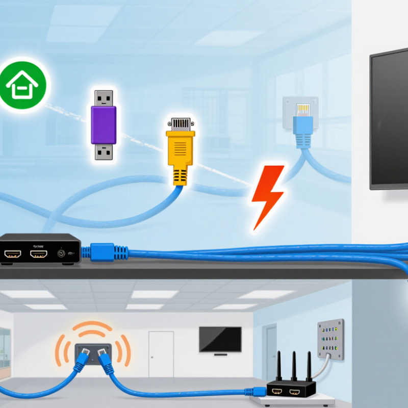Why Choose HDBaseT Extender for Long Distance HDMI?