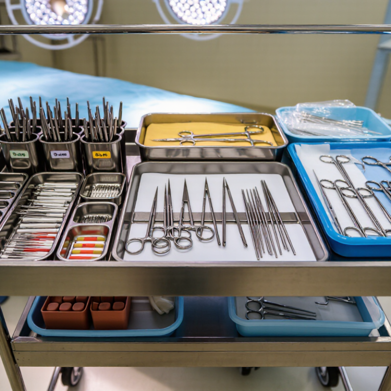 Top Tips to Organize Surgical Instrument Trolleys