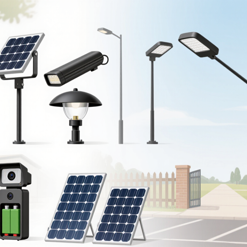 Top 10 Types of Commercial Solar Security Lights?
