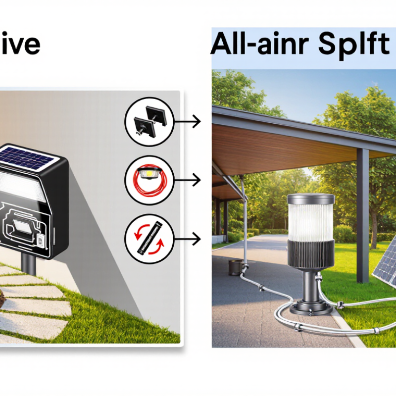 Why Choose All in One or Split Solar Lights?