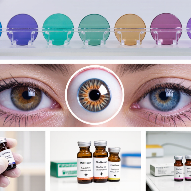 How to Choose Vibrant Colored Contacts for Wholesale?