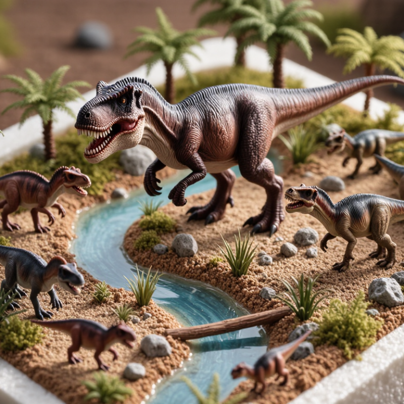 What Is Included in Dinosaur Diorama Supplies?
