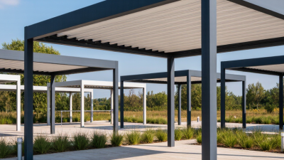 Top 10 Aluminum Pergola With Roof Manufacturers?