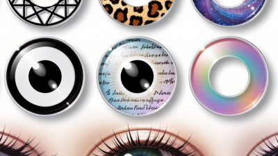 Top 10 Types of Custom Pattern Contact Lenses for Buyers