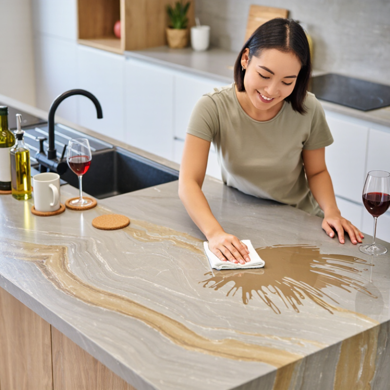 How to Prevent Stains on Stone Surfaces?