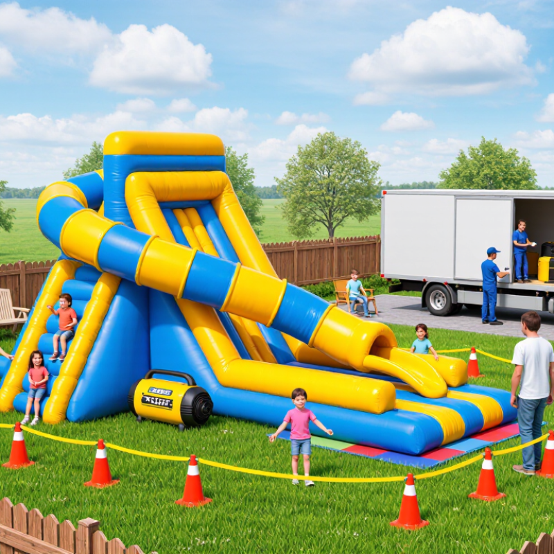 How to Choose the Best Blow Up Slide Rental?