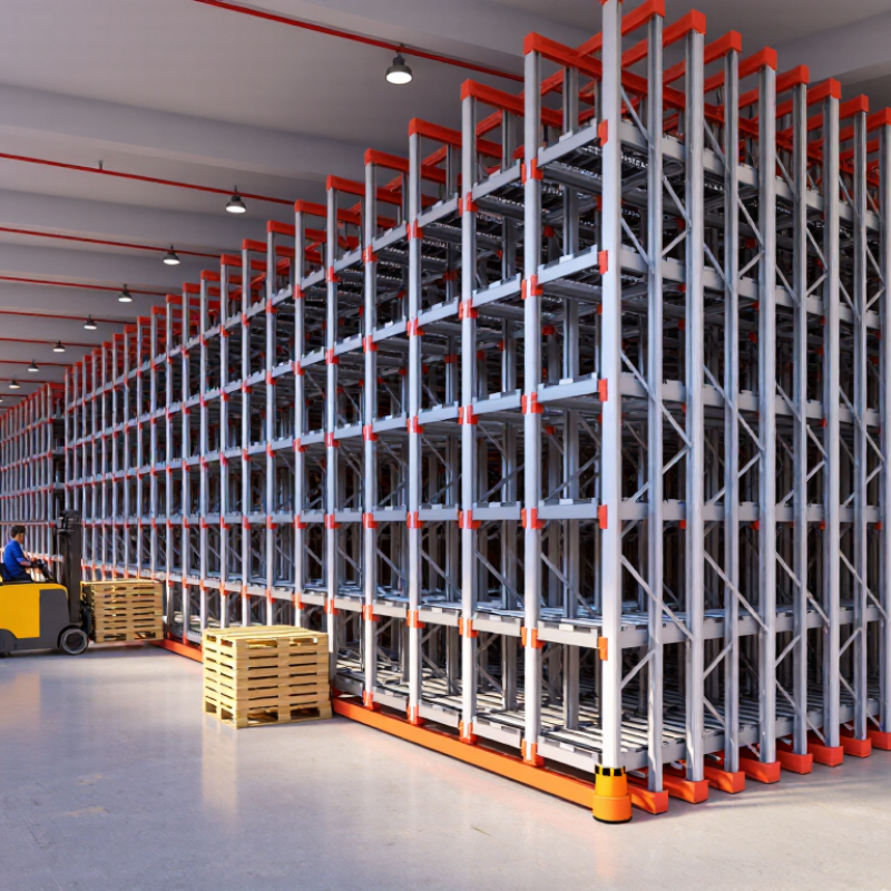 How to Use Push Back Racking for LIFO Inventory Systems