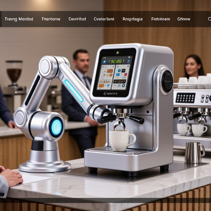 Why Choose a Robotic Barista Coffee Machine?