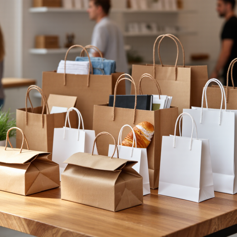 What Are Paper Bags With Logo Used For?