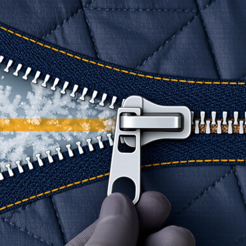 Why Do Heavy Duty Zippers Fail on Winter Coats?