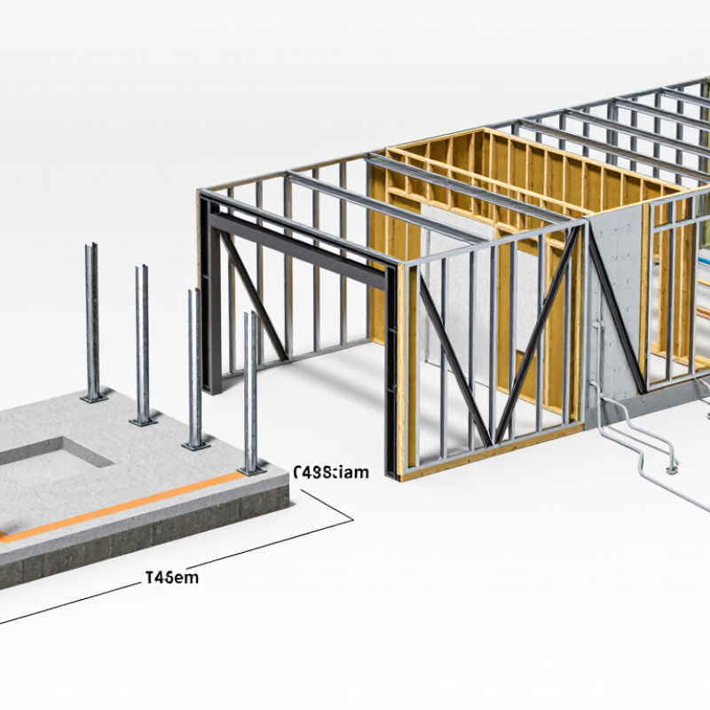 How to Build a Metal Stud Garage?