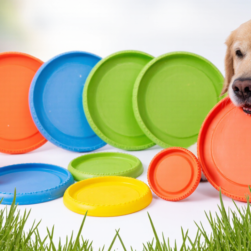 China Best Rubber Dog Fetch Discs Wholesale