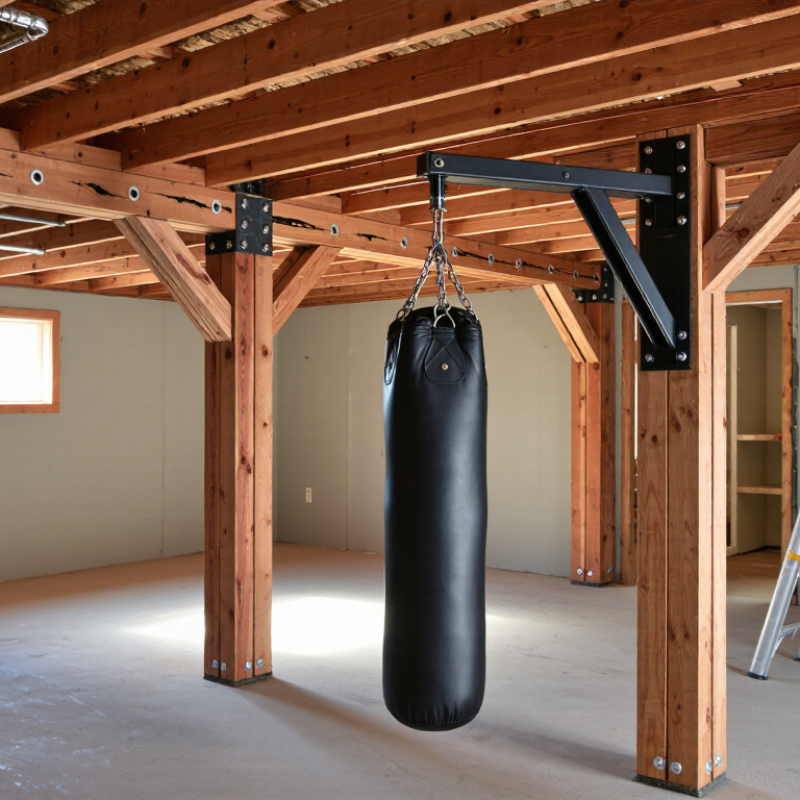 Can I Hang a Heavy Bag From Basement Ceiling Joists?