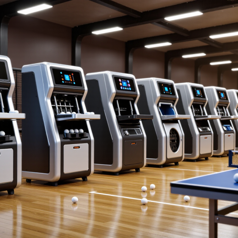 China Top 10 Low Noise Ping Pong Training Machines?