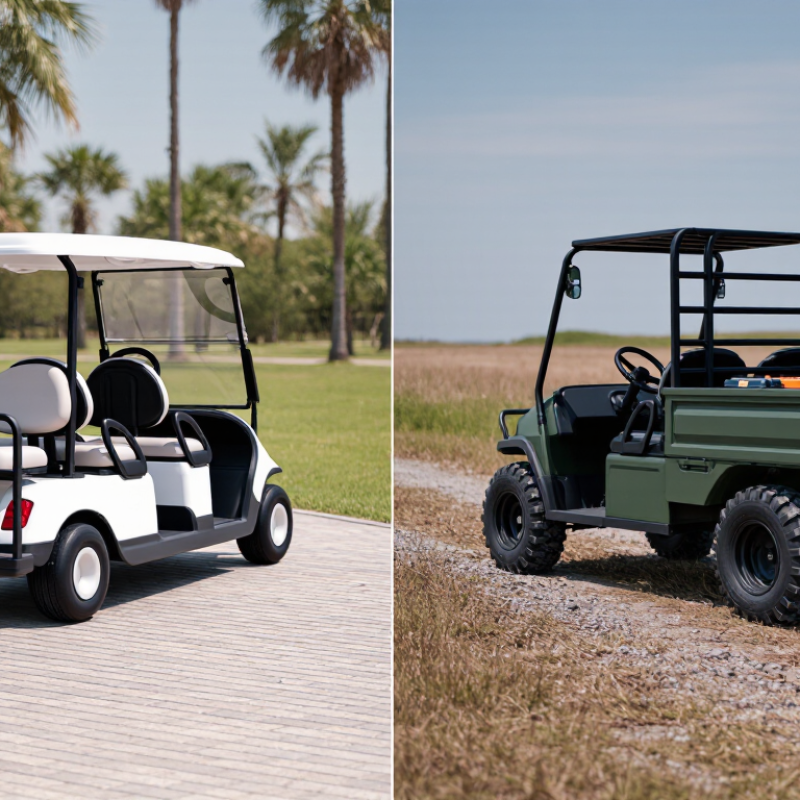 2026 Top Utility Carts vs Golf Carts What Is the Difference?