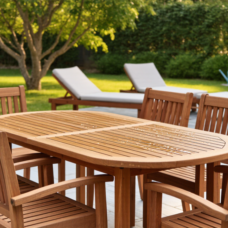 How to Maintain Teak Outdoor Furniture Without Graying?