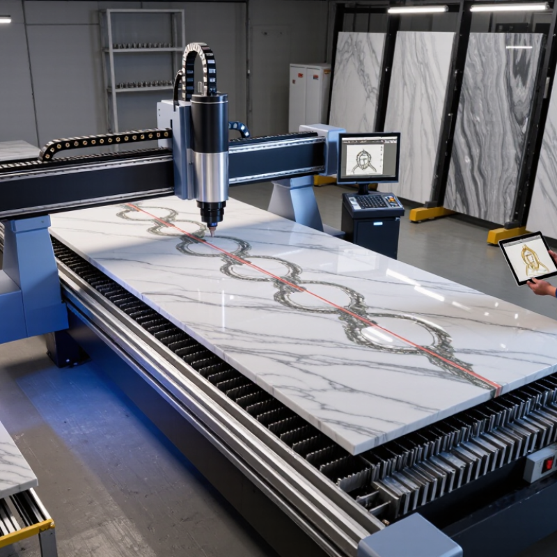 How to Improve Marble Pattern Precision with CNC Technology