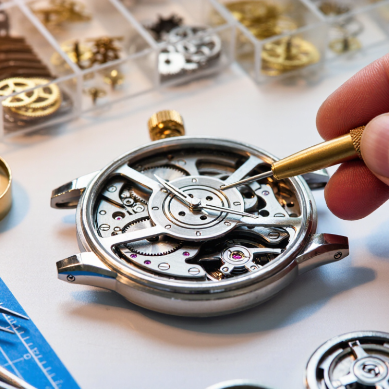How to Fix Loose Custom Watch Hands on a Pinion?