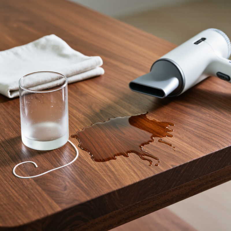 Top 10 Ways to Remove Water Stains from a Wooden Bar Table