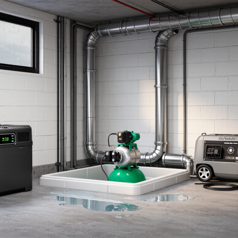How to Choose Backup Power for a Sump Pump in 2026?