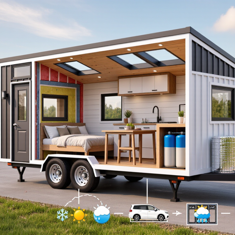How to Choose Tiny Trailer Homes for Global Buyers?