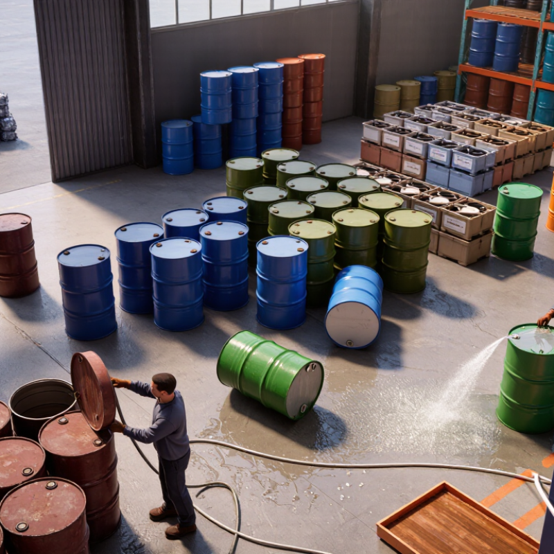 What Is an Empty Iron Drum Used For?