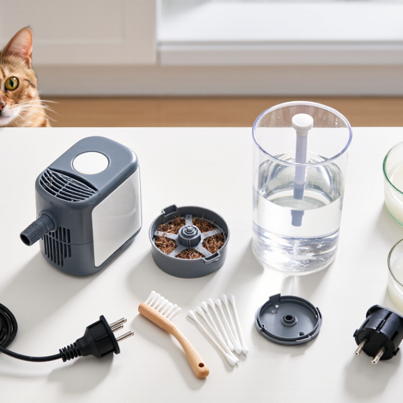 How to Clean a Cat Fountain Pump That Stopped Working?